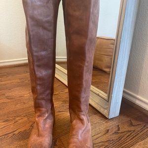 Frye over the knee boots